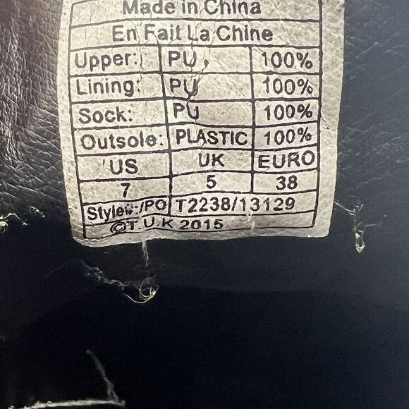 Anarchic byTuk Boots Alien Anarchy Glow Shoes Boots Size 7 Womens Combat Lace Up - Picture 10 of 10